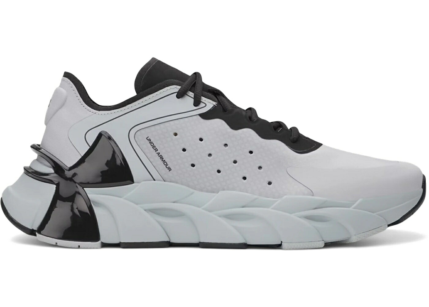 トレーナー 灰色 グレー グレイ 黒色 ブラック アンダーアーマー スニーカー メンズ UNDER ARMOUR UNDER ARMOUR UA HALO TRAINER MOD GRAY BLACK / MOD GRAY BLACK｜スニケス