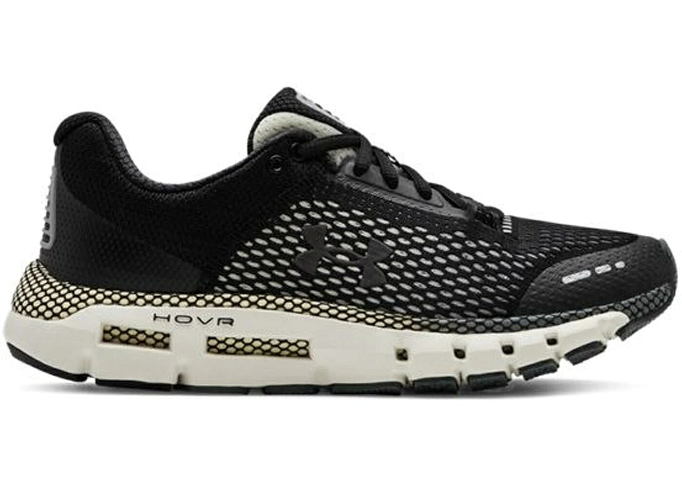 黒色 ブラック 白色 ホワイト メタル アンダーアーマー WOMEN\'S スニーカー レディース UNDER ARMOUR UNDER ARMOUR HOVR INFINITE BLACK WHITE (WOMEN\'S) / BLACK WHITE METALLIC GUN METAL｜スニケス