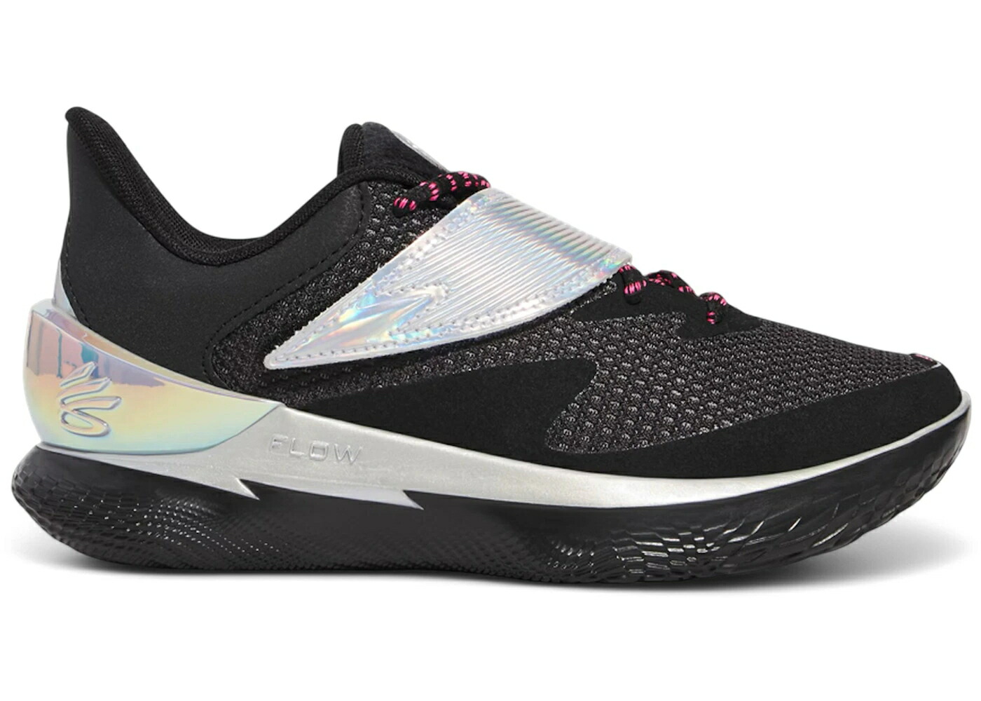 カリー フォックス 黒色 ブラック 銀色 シルバー アンダーアーマー ジュニア キッズ UNDER ARMOUR UNDER ARMOUR CURRY FOX 1 GAMER (GS) / BLACK SILVER ベビー マタニティ スニーカー