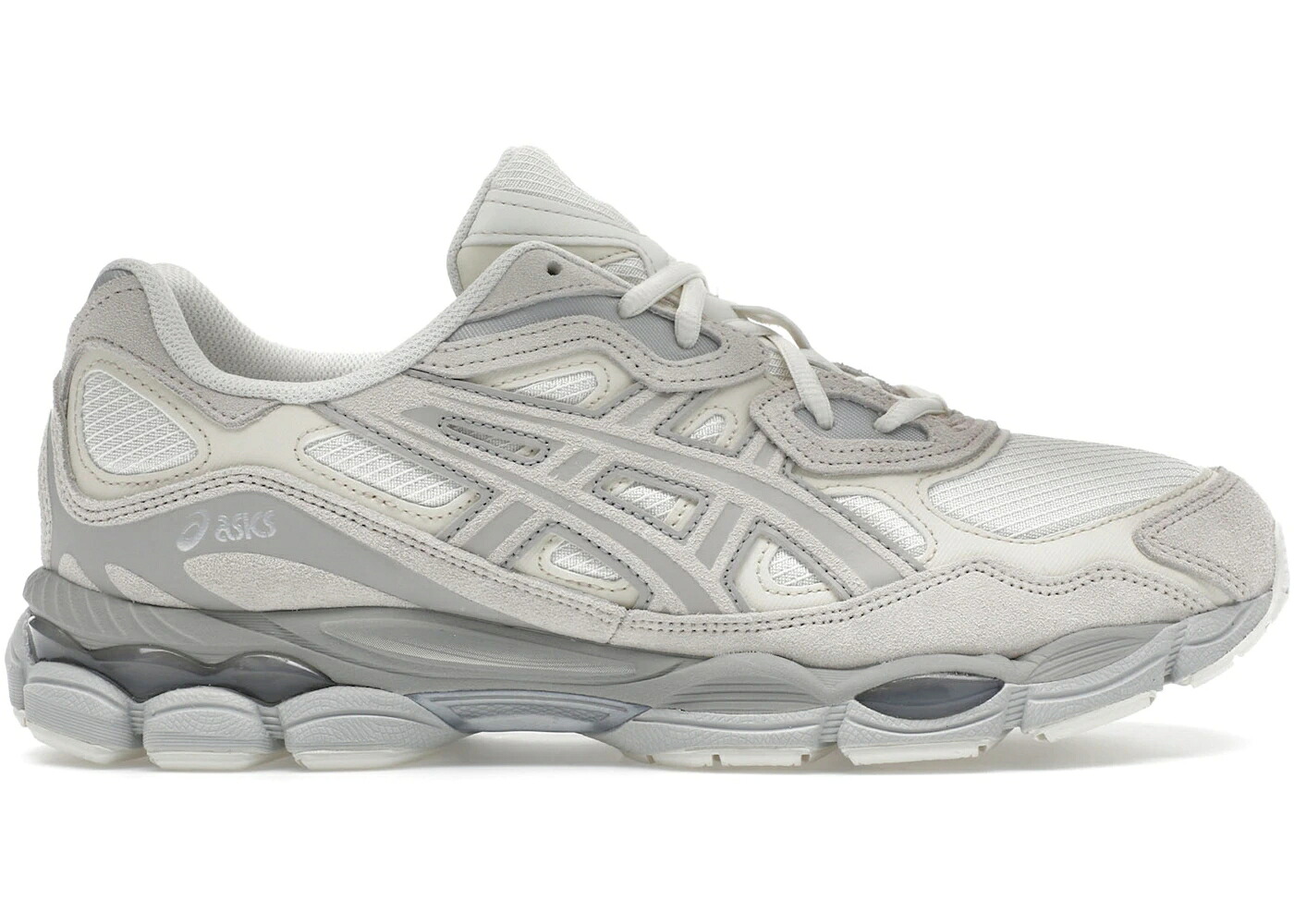 アシックス 皮膚軟化剤 薄墨色 薄墨色 スニーカー メンズ ASICS GEL-NYC CREAM GREY / CREAM CREAM