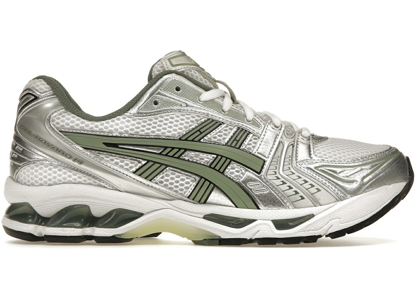 アシックス 白色 ホワイト ピュア 銀色 シルバー 灰色 グレー スニーカー メンズ ASICS GEL-KAYANO 14 WHITE PURE SILVER SLATE GREY SAGE / WHITE SLATE GREY