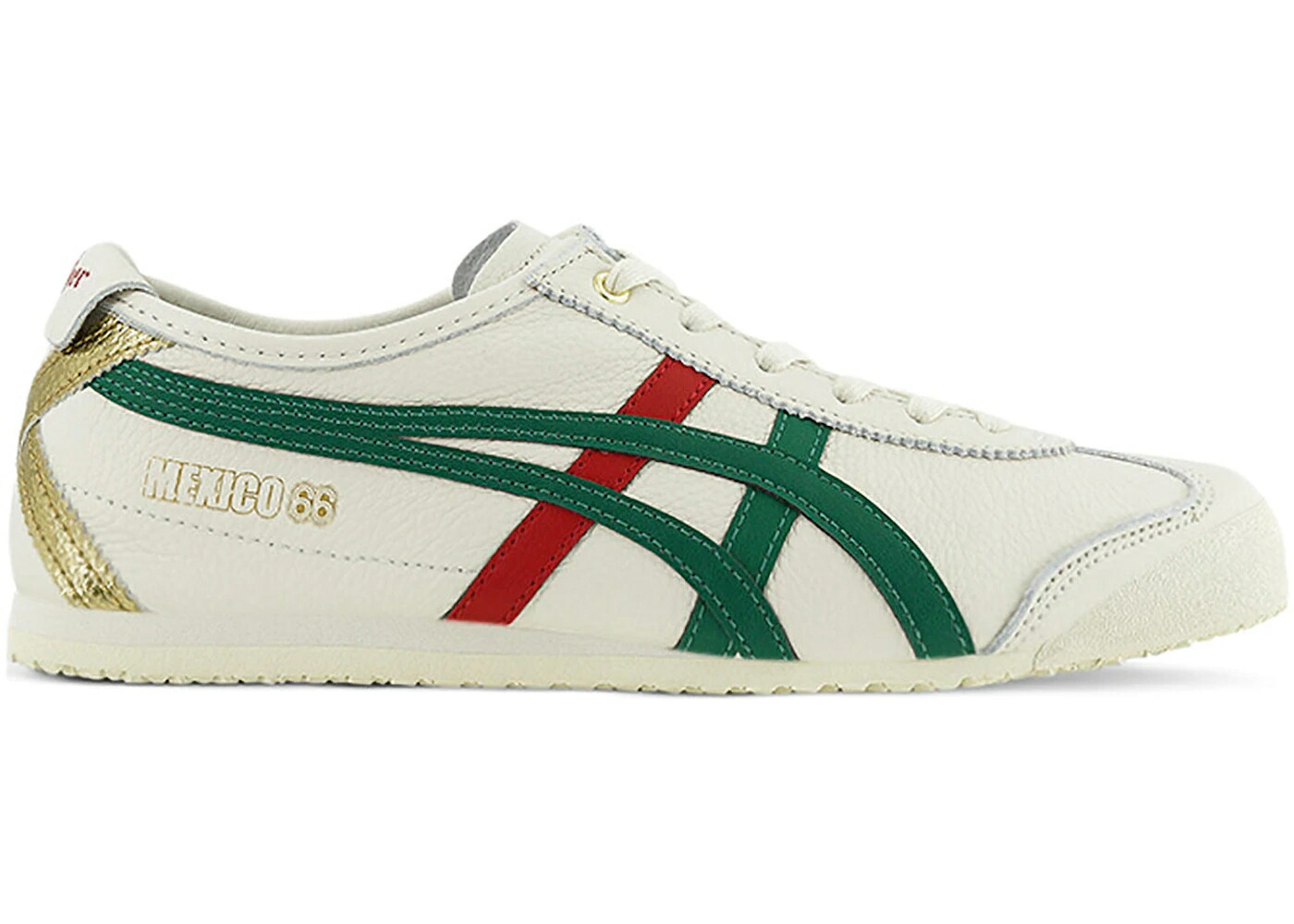 アシックス メキシコ合衆国 赤 赤いこと ゴールド オニツカタイガー スニーカー メンズ ASICS ONITSUKA TIGER MEXICO 66 BIRCH KALE RED GOLD / BIRCH KALE