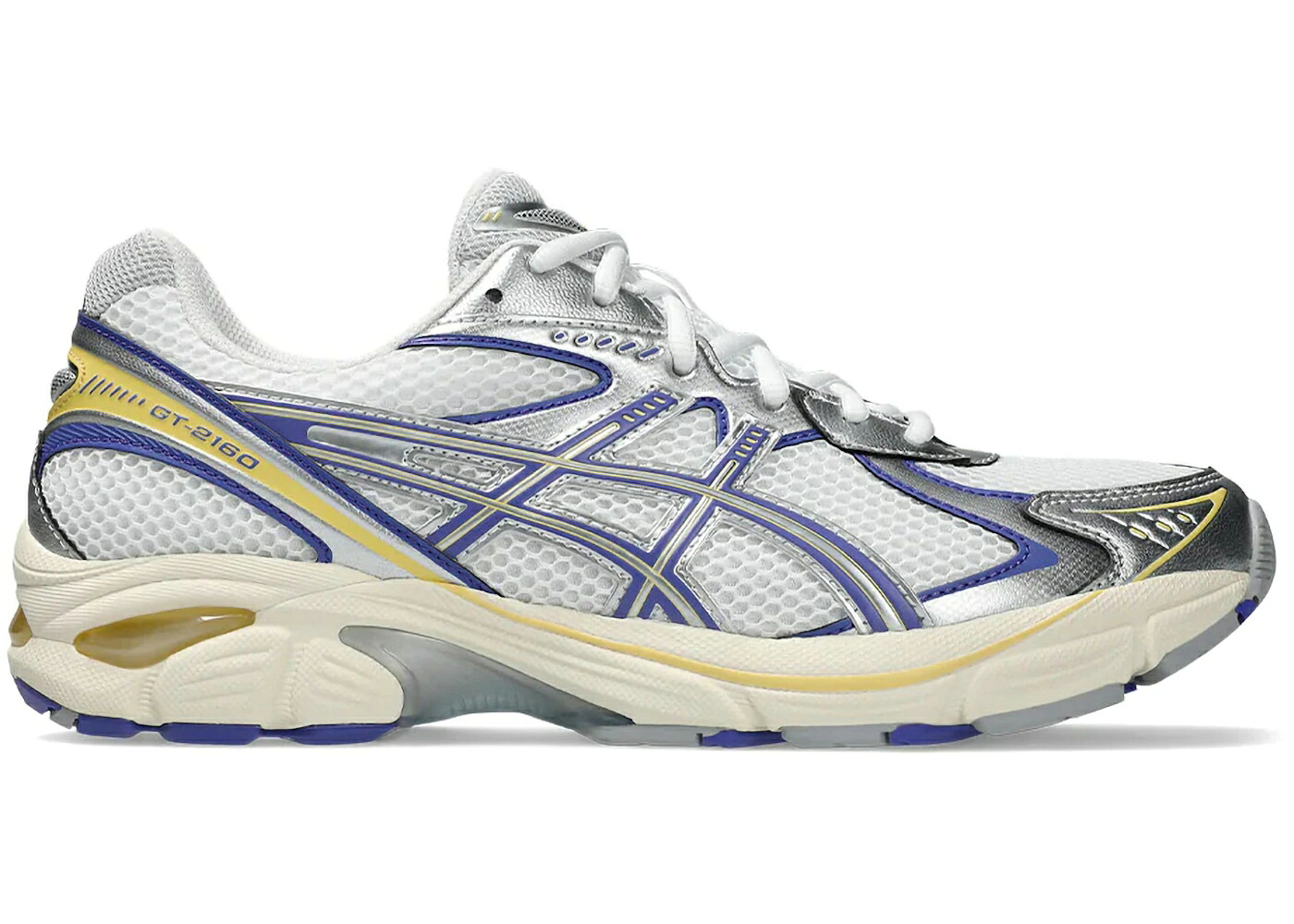 アシックス 白色 ホワイト 青色 ブルー 紫 バイオレット スニーカー メンズ ASICS GT-2160 WHITE BLUE VIOLET / WHITE BLUE VIOLET