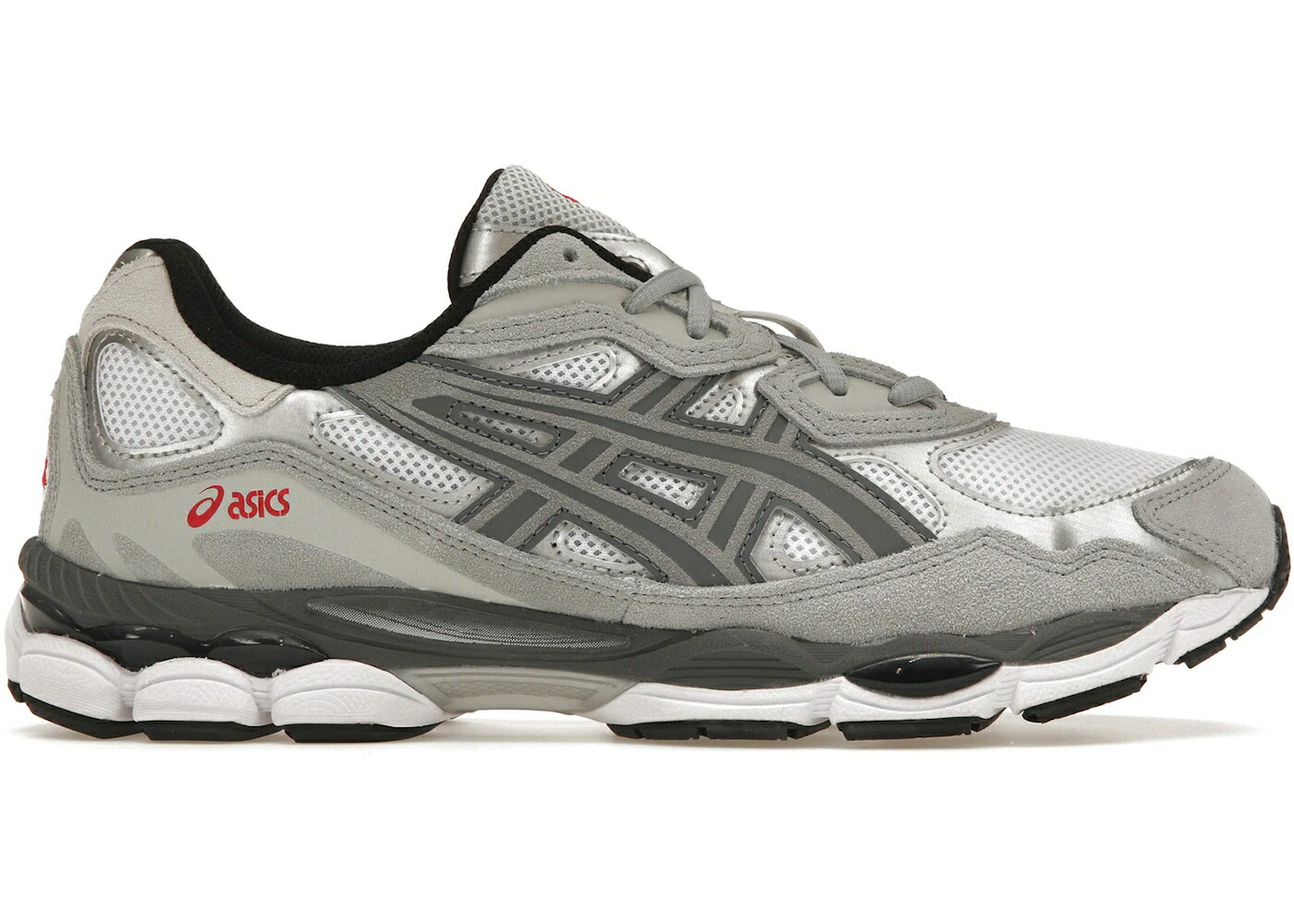 アシックス 白色 ホワイト 銀色 スチール 灰色 グレー スニーカー メンズ ASICS GEL-NYC WHITE STEEL GREY / WHITE STEEL GREY