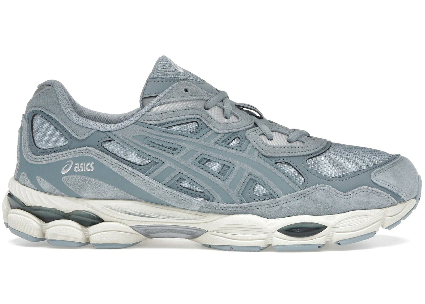 アシックス 薄墨色 薄墨色 スニーカー メンズ ASICS GEL-NYC DOLPHIN GREY FJORD / DOLPHIN GREY FJORD GREY メンズ靴-靴