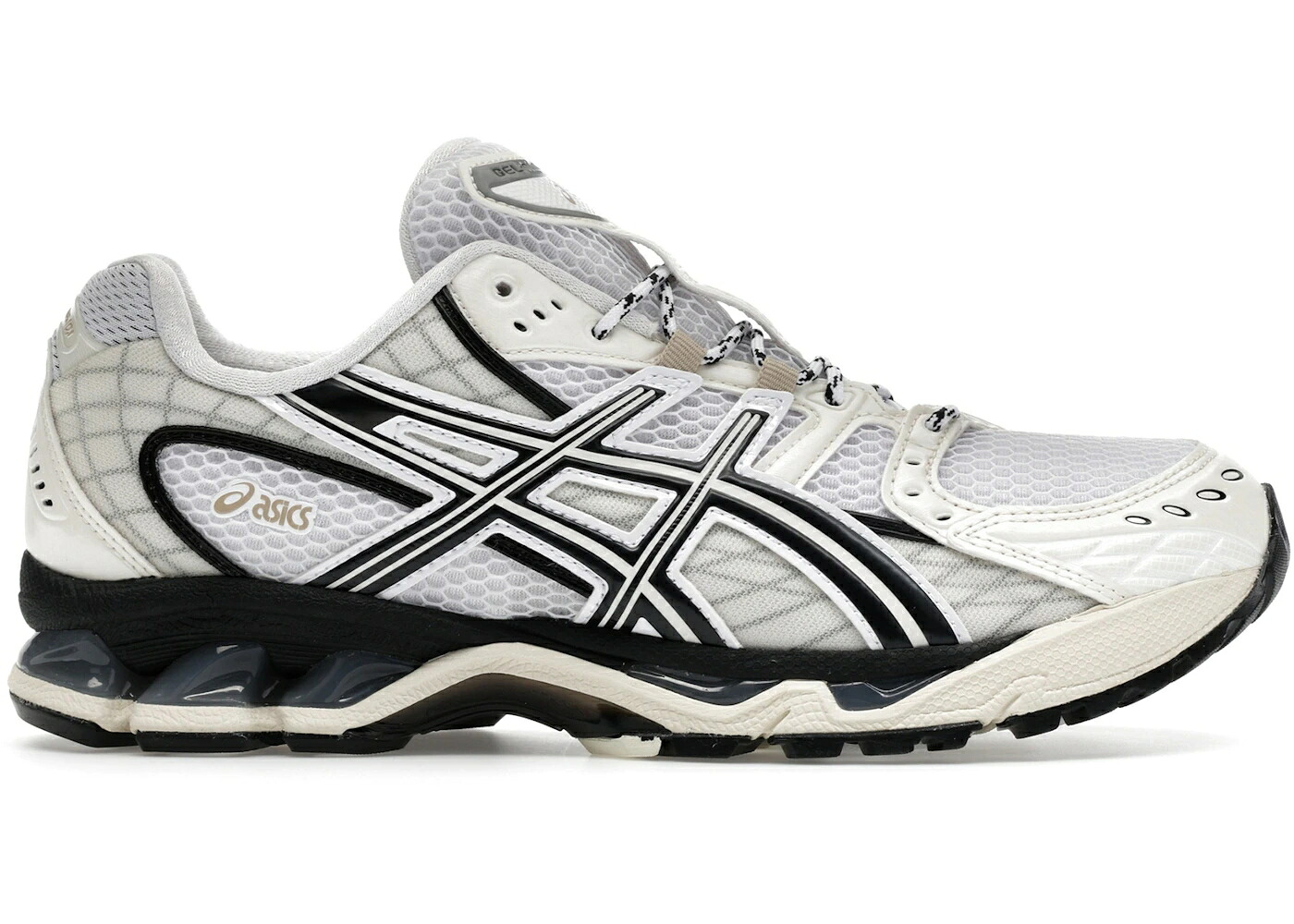 アシックス 白色 ホワイト アイボリー 10.1 スニーカー メンズ ASICS GEL-NIMBUS WHITE IVORY / WHITE IVORY