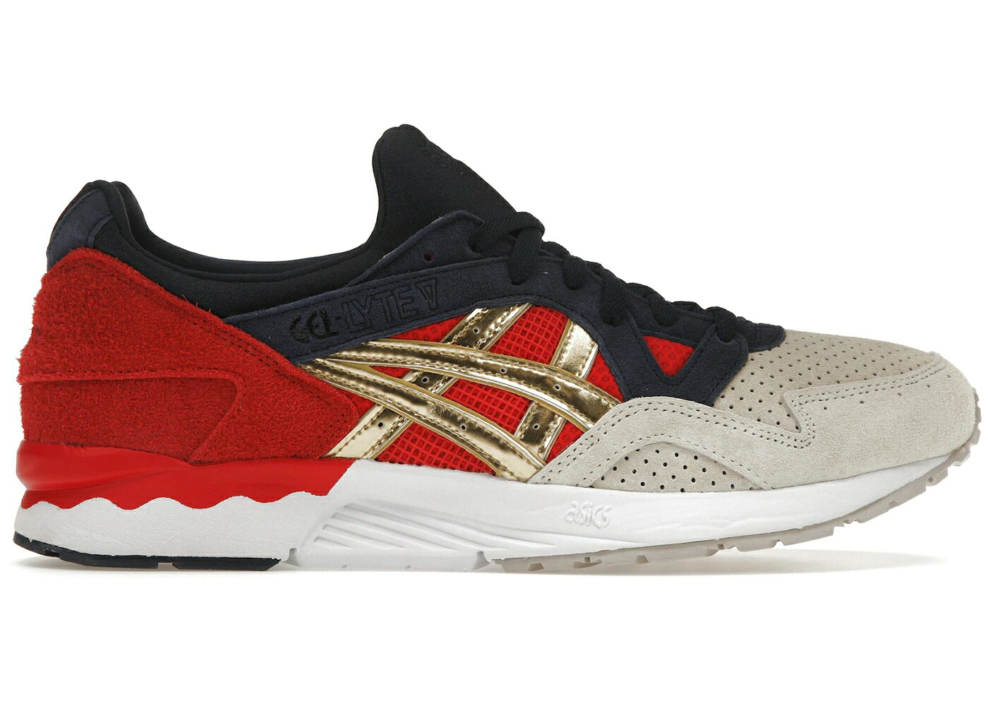 アシックス 先だつものともし火 純然たる しろがね色 しろがね色 スニーカー メンズ ASICS GEL-LYTE V CONCEPTS LIBERTEA / PAPYRUS PURE SILVER