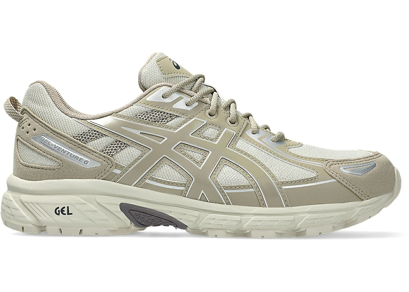 アシックス 灰色 グレー スニーカー メンズ ASICS GEL-VENTURE 6 SMOKE GREY WOOL / SMOKE GREY WOOL