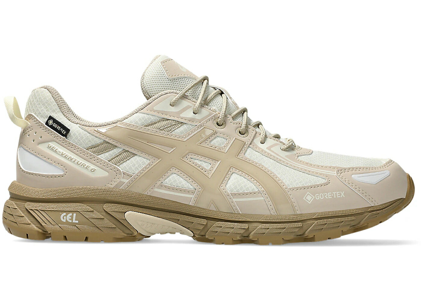 アシックス ゴアテックス クリーム スニーカー メンズ ASICS GEL-VENTURE 6 GORE-TEX CREAM / CREAM CREAM
