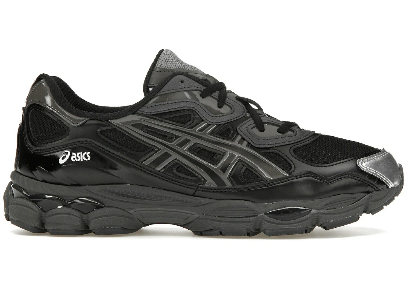 アシックス 黒色 ブラック ピュア 銀色 シルバー スニーカー メンズ ASICS GEL-NYC KICKI YANG ZHANG BLACK PURE SILVER / BLACK BLACK PURE SILVER