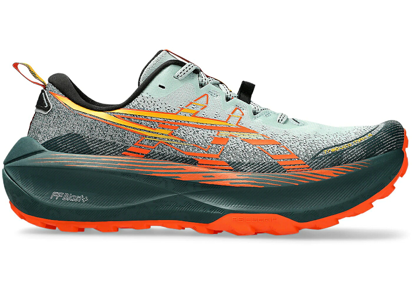 アシックス マックス 橙 オレンジ スニーカー メンズ ASICS TRABUCO MAX 4 COLD MOSS NOVA ORANGE / COLD MOSS NOVA ORANGE