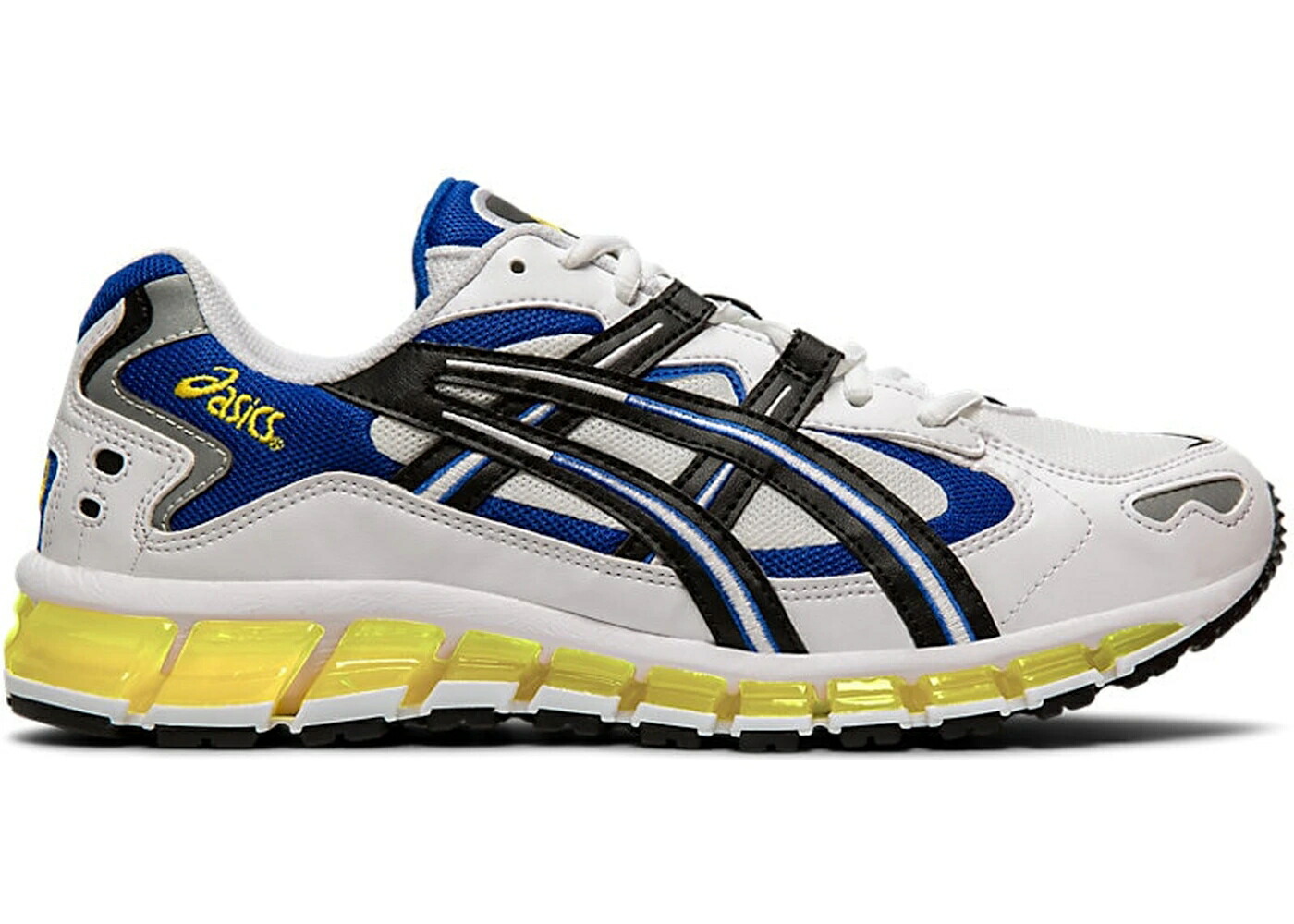 アシックス 白いこと 白いこと 黒いこと 黒いこと 黄味がかった 黄色 スニーカー メンズ ASICS GEL-KAYANO 5 360 WHITE BLACK YELLOW / WHITE BLACK