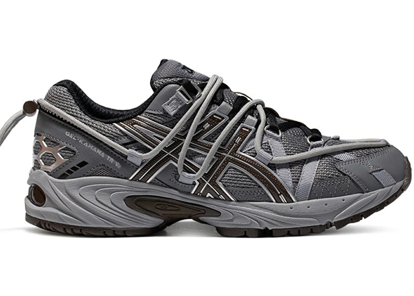 アシックス 薄墨色 薄墨色 しろがね色 しろがね色 赤銅色 赤銅色 スニーカー メンズ ASICS GEL-KAHANA TR V2 GREY SILVER BROWN / GREY SILVER BROWN