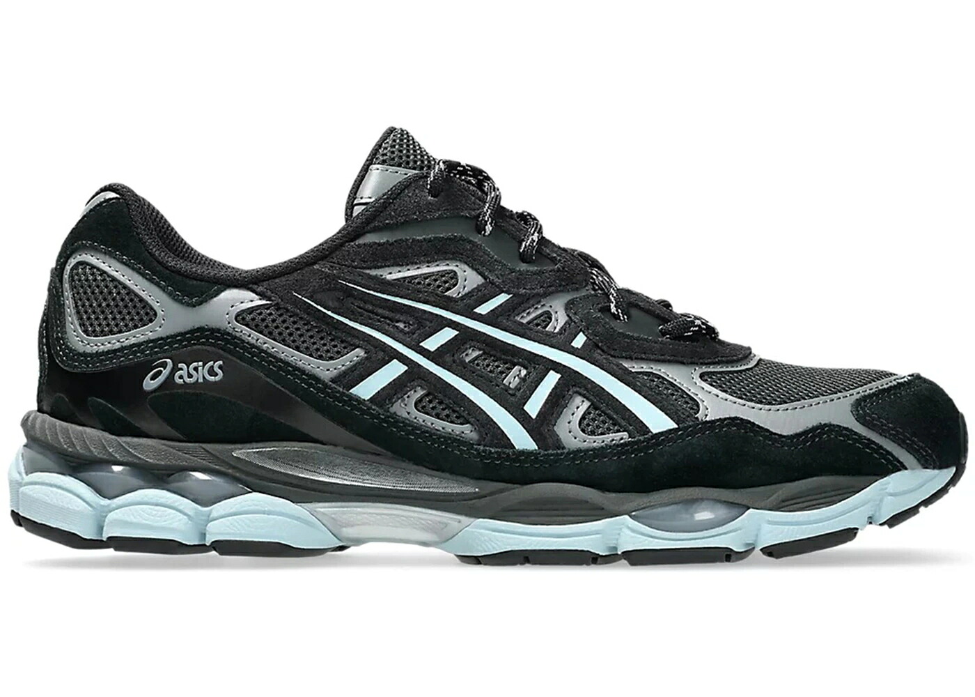 アシックス 青味 青味 黒いこと 黒いこと スニーカー メンズ ASICS GEL-NYC ATMOS LAGUNA GEM BLUE TOPAZ / BLACK STARLIGHT BLUE