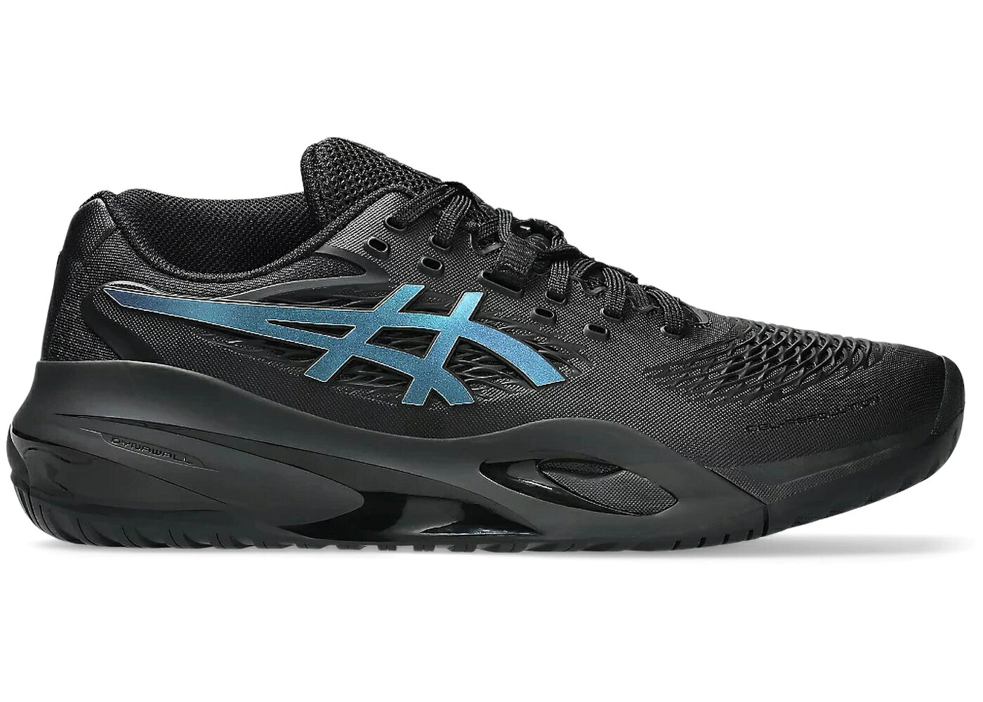アシックス ナイト爵 活動力 黒いこと 黒いこと 青味 青み スニーカー メンズ ASICS GEL-RESOLUTION X NIGHT ENERGY / BLACK PRISM BLUE