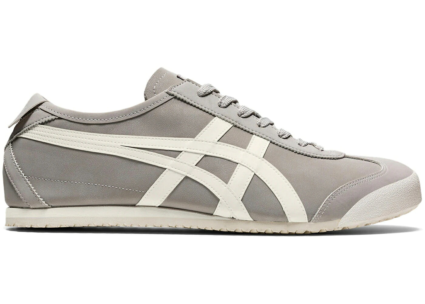 アシックス メキシコ合衆国 薄墨色 薄墨色 皮膚軟化剤 オニツカタイガー スニーカー メンズ ASICS ONITSUKA TIGER MEXICO 66 OYSTER GREY CREAM / OYSTER GREY CREAM スニーカー-メンズ靴
