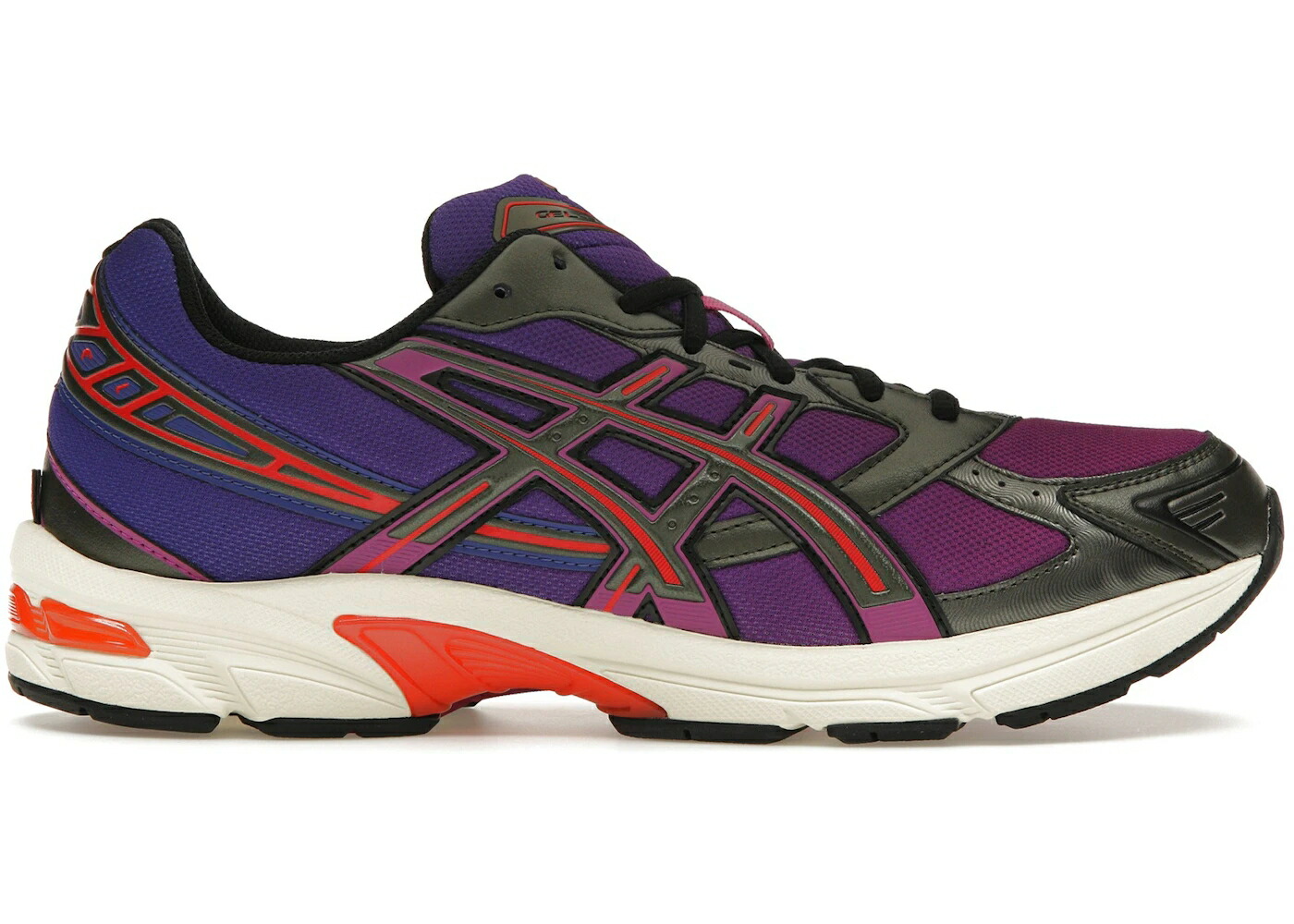 アシックス ボックス席 紫 パープル 黒いこと 黒いこと 赤 赤いこと 皮膚軟化剤 スニーカー メンズ ASICS GEL-1130 KITH MARVEL VILLAINS MAGNETO OPENED BOX (COMIC NOT INCLUDED) / PURPLE BLACK RED CREAM