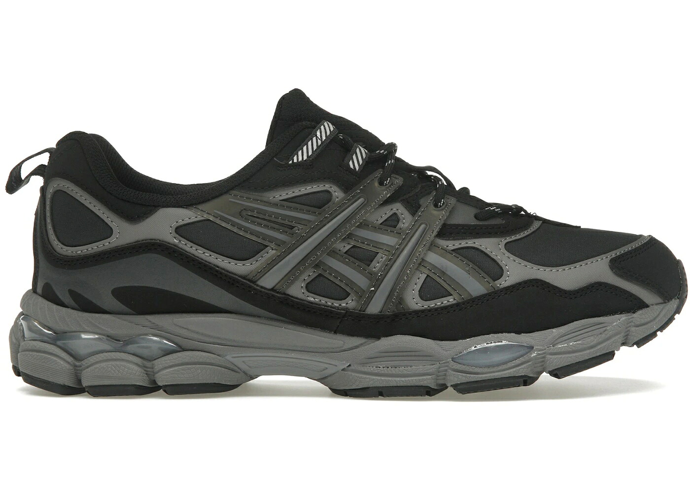 アシックス 黒色 ブラック カーボン スニーカー メンズ ASICS GEL-NYC UTILITY BLACK CARBON / BLACK CARBON|スニケス