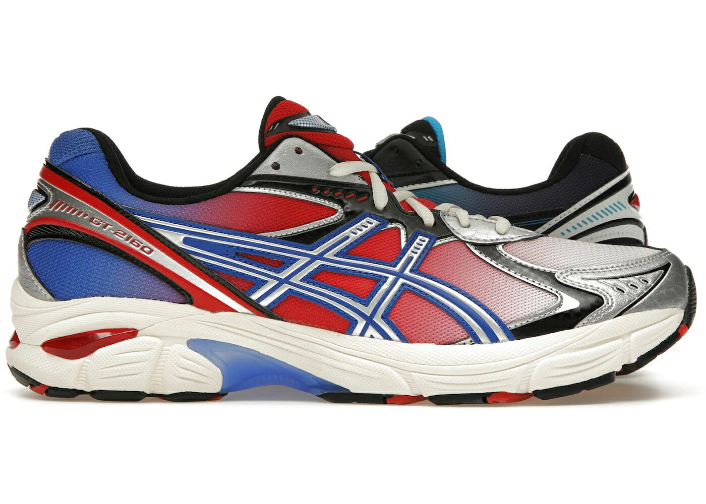 アシックス ボックス 赤 レッド 青色 ブルー 黒色 ブラック CREAM; スニーカー メンズ ASICS GT-2160 KITH MARVEL VILLAINS SPIDER-MAN/VENOM BATTLE SPECTRA PACK SEALED BOX (COMIC INCLUDED) / RED BLUE BLACK CREAM; BLACK