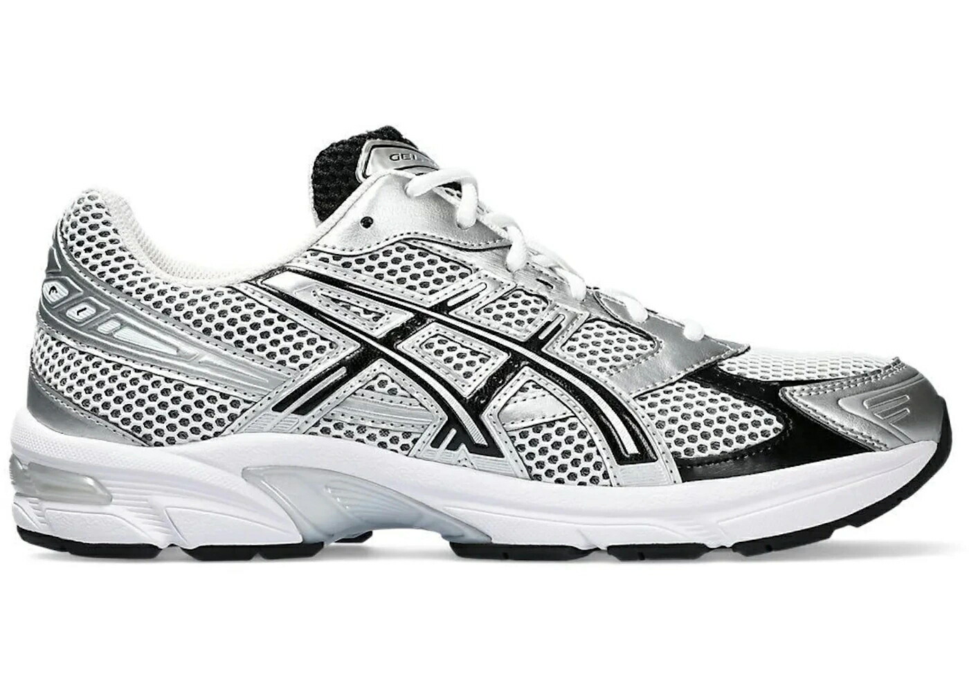 アシックス 白色 ホワイト 黒色 ブラック 銀色 シルバー スニーカー メンズ ASICS GEL-1130 WHITE BLACK SILVER / WHITE BLACK