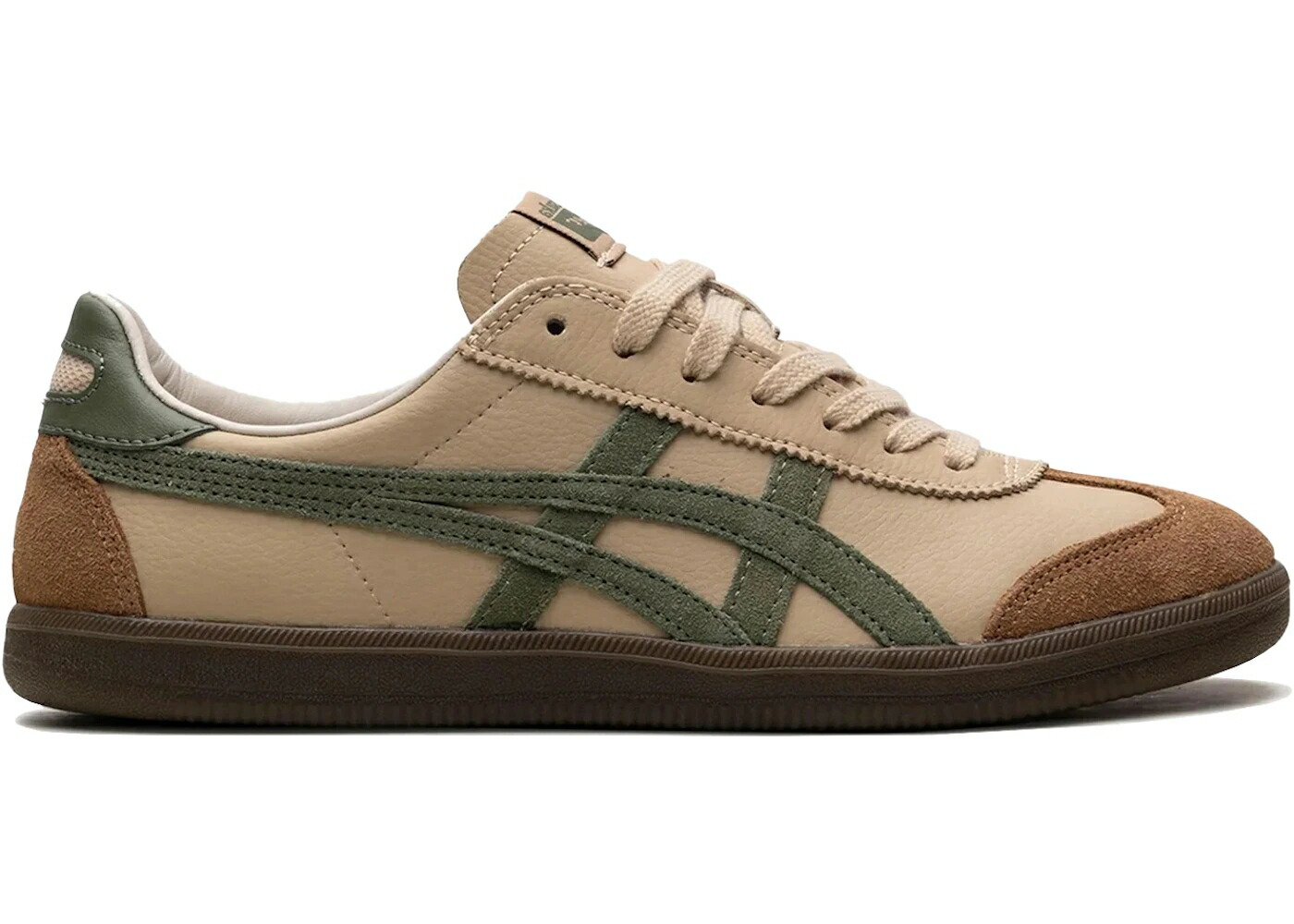 アシックス ベージュ 緑 緑であること オニツカタイガー スニーカー メンズ ASICS ONITSUKA TIGER TOKUTEN BEIGE GREEN / BEIGE GREEN