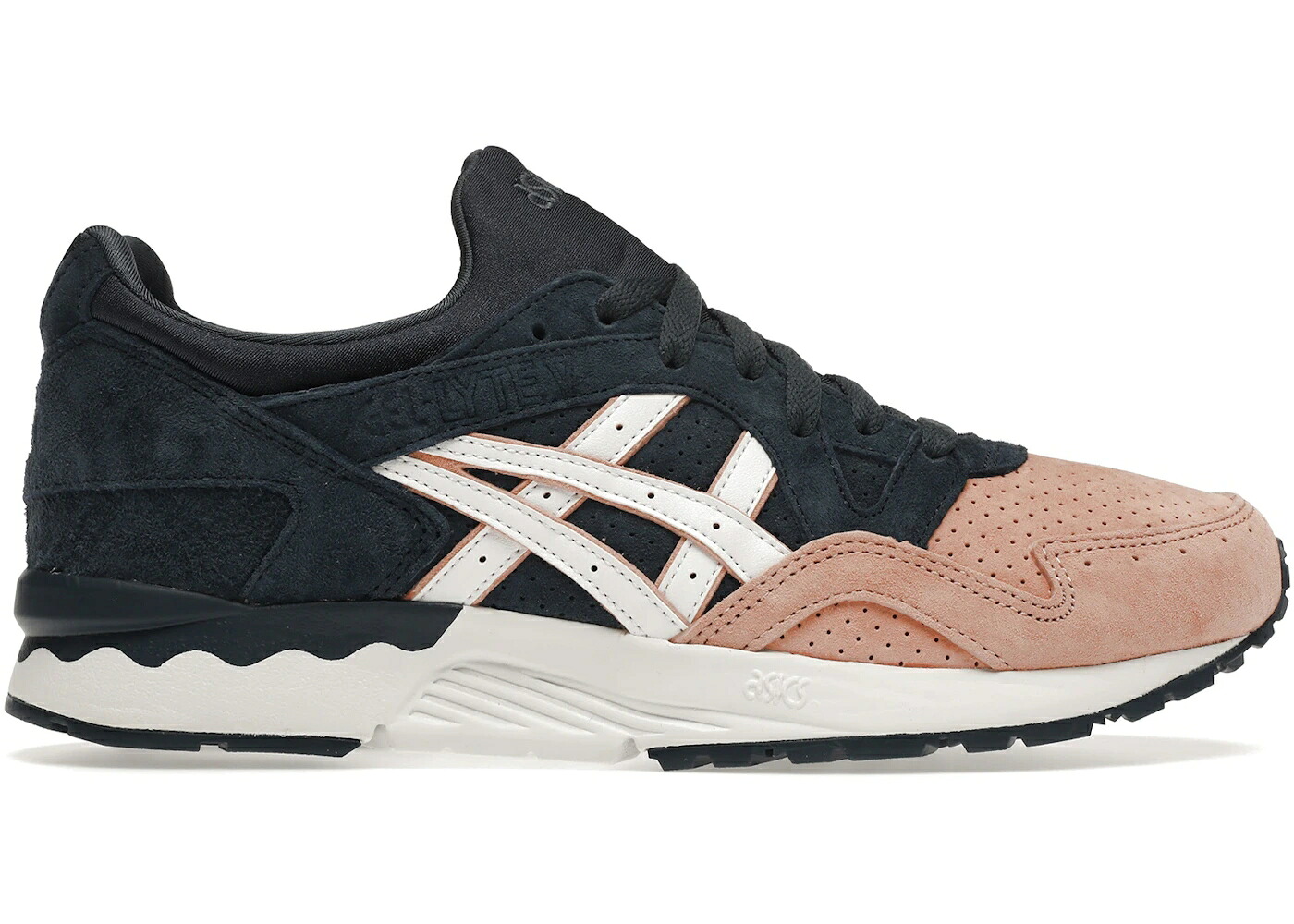 アシックス 先だつものともし火 青味 青み スニーカー メンズ ASICS GEL-LYTE V KITH SALMON TOE / BLUE SALMON