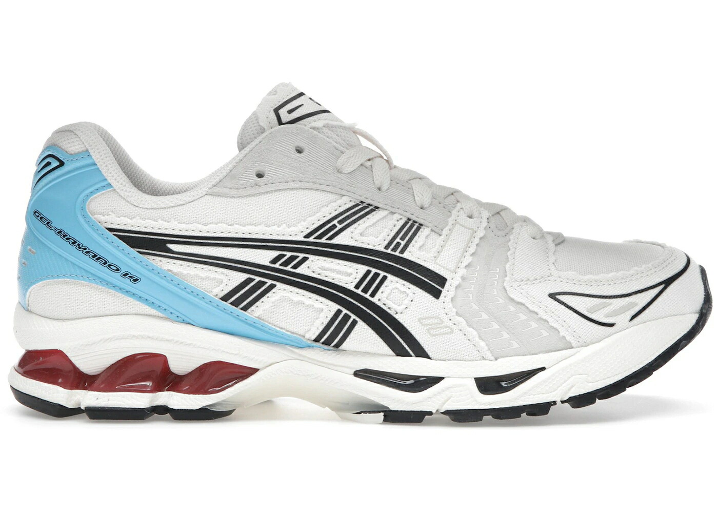 アシックス リュウ 黒色 ブラック VS. スニーカー メンズ ASICS GEL-KAYANO 14 KITH MARVEL CAPCOM RYU / COCONUT MILK BLACK