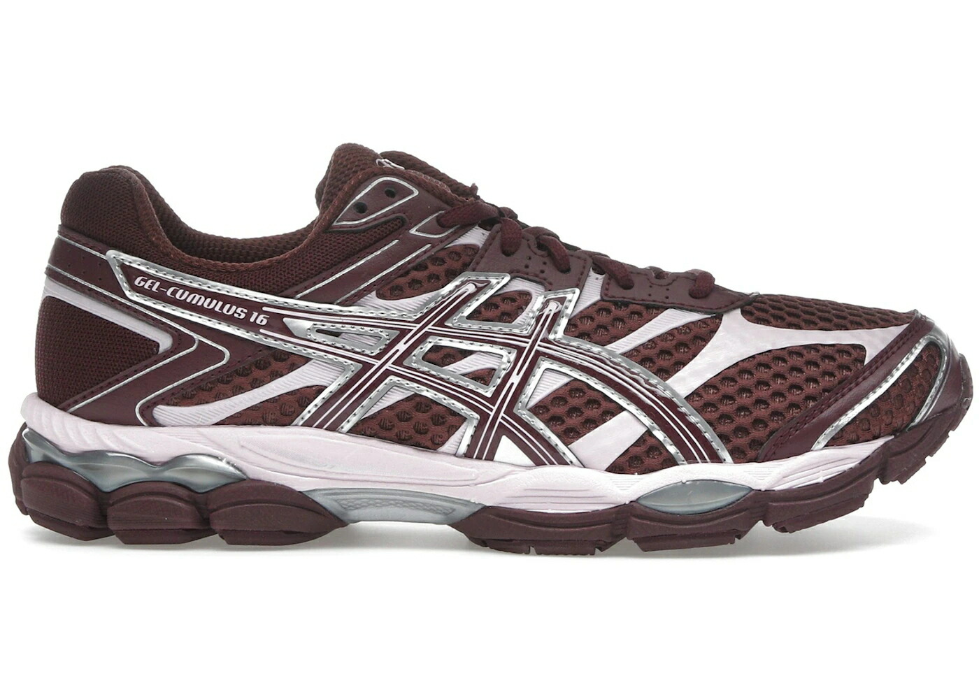 アシックス ワイン色 バーガンディー ピンク スニーカー メンズ ASICS GEL-CUMULUS 16 BURGUNDY PINK / BURGUNDY PINK