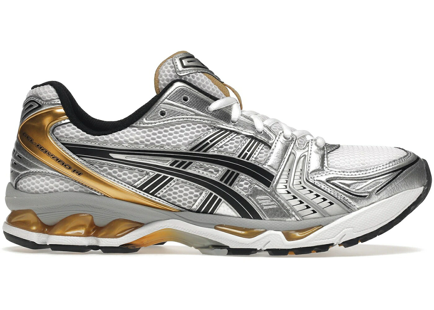 アシックス 白色 ホワイト ピュア ゴールド スニーカー メンズ ASICS GEL-KAYANO 14 WHITE PURE GOLD / WHITE PURE GOLD