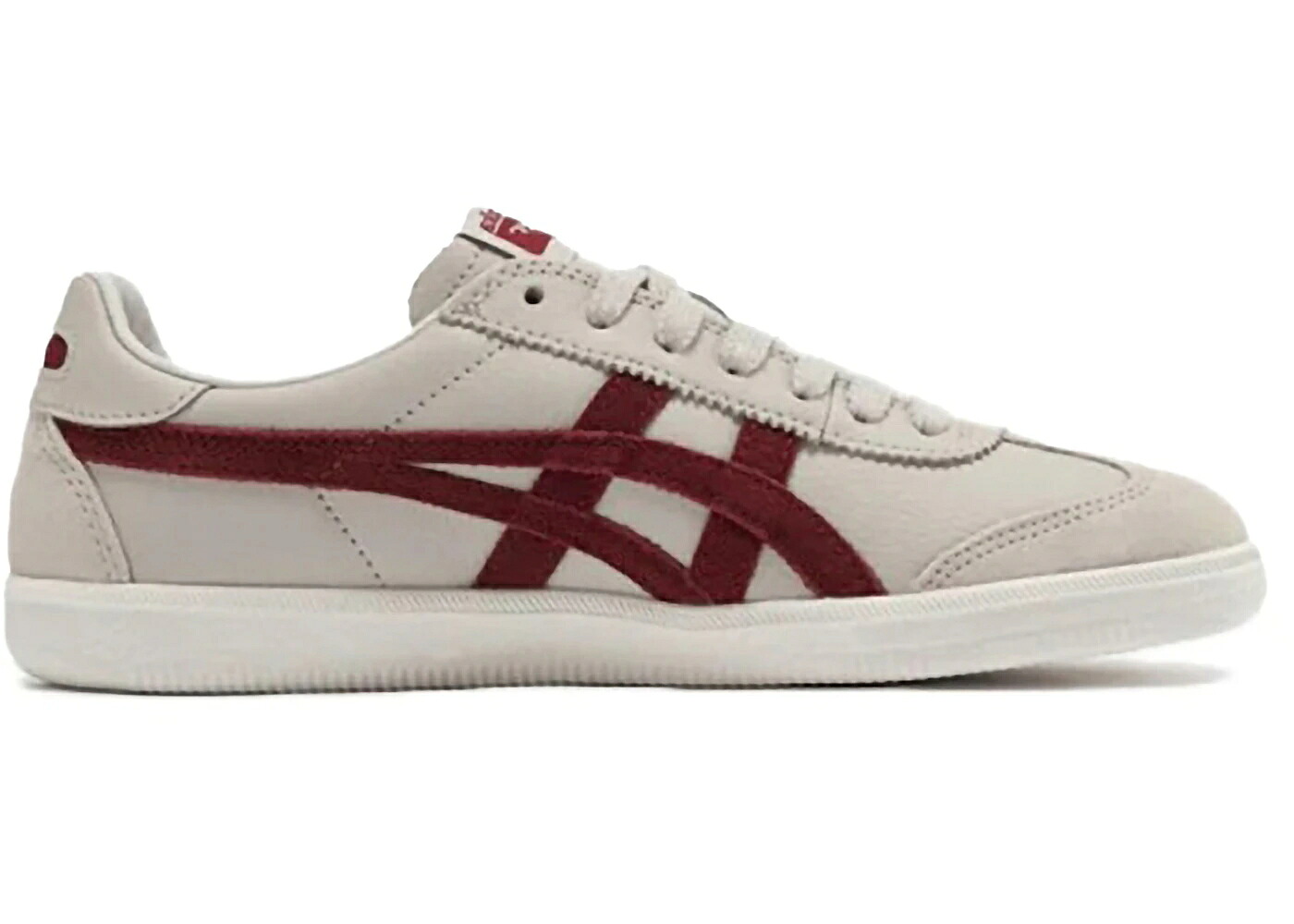 アシックス 白色 ホワイト ワイン色 バーガンディー 赤 レッド オニツカタイガー スニーカー メンズ ASICS ONITSUKA TIGER TOKUTEN WHITE BURGUNDY / WHITE BURGUNDY RED