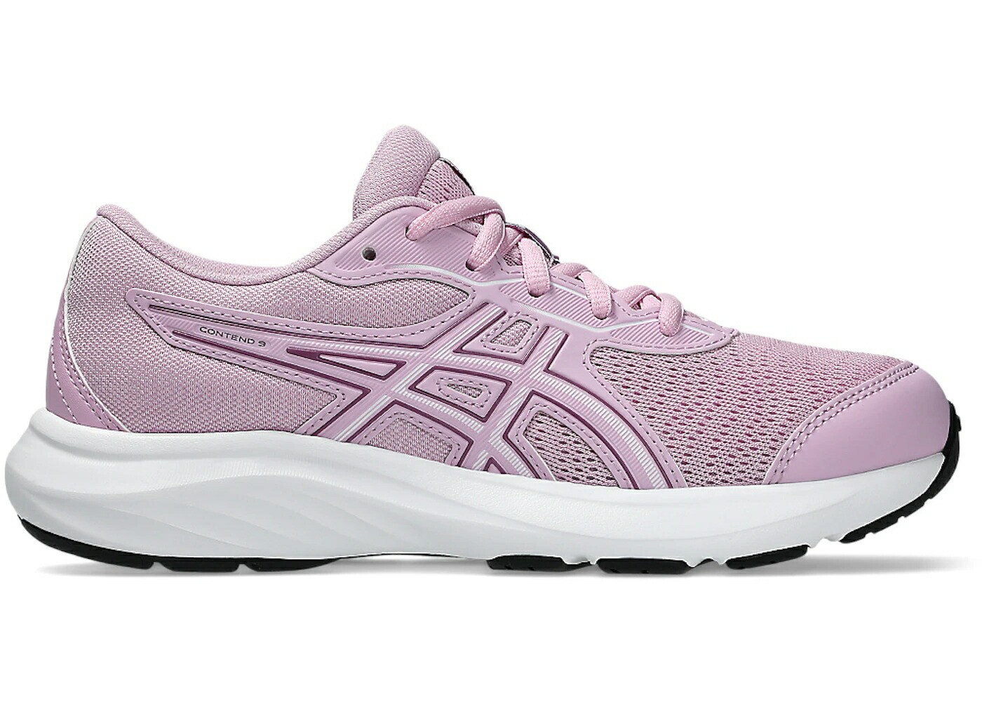 アシックス 白いこと 白いこと 御坊っちゃん キッズ ASICS CONTEND 9 LIGHT UBE WHITE (GS) / LIGHT UBE WHITE もの言う花 マタニティ スニーカー