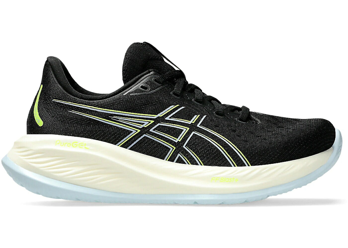 アシックス 黒いこと 黒いこと 黄味がかった 黄み WOMEN\u0027S スニーカー レディース ASICS GEL-CUMULUS 26 BLACK SAFETY YELLOW (WOMEN\u0027S) / BLACK SAFETY YELLOW