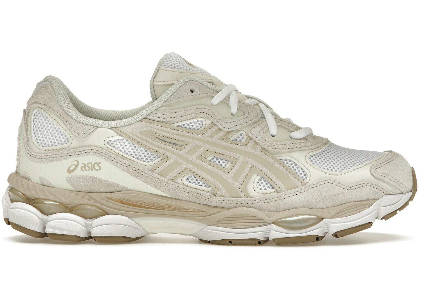 アシックス 白いこと 白いこと 薄墨色 薄墨色 スニーカー メンズ ASICS GEL-NYC WHITE FEATHER GREY / WHITE FEATHER GREY 靴-スニーカー-メンズ靴