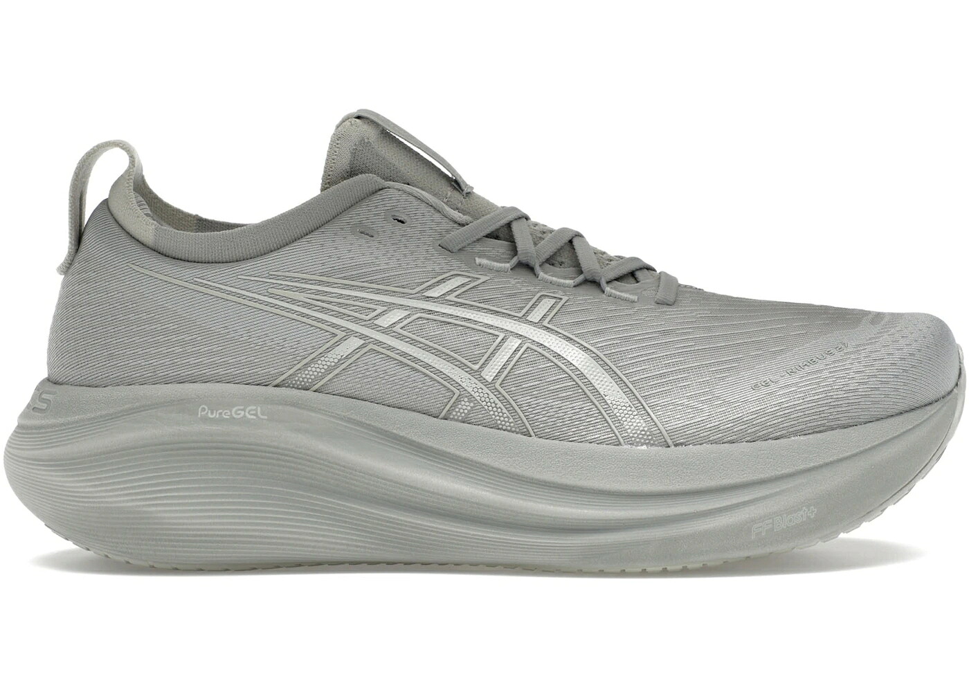 アシックス 薄墨色 薄墨色 スニーカー メンズ ASICS GEL-NIMBUS 27 SEAL GREY / SEAL GREY LAKE GREY