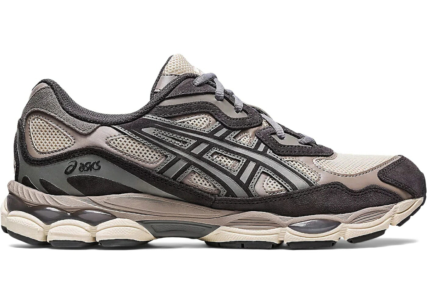 アシックス 薄墨色 薄墨色 スニーカー メンズ ASICS GEL-NYC OATMEAL OBSIDIAN GREY / OATMEAL OBSIDIAN GREY