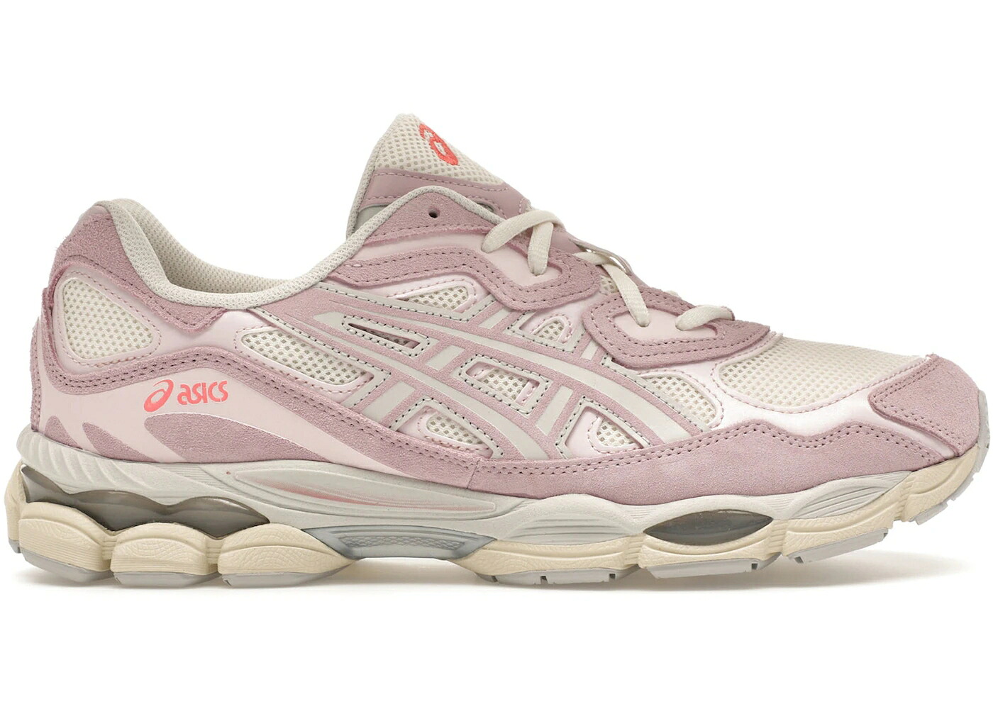 アシックス 皮膚軟化剤 サクラ色 サクラ色 スニーカー メンズ ASICS GEL-NYC CREAM ROSE WATER / PINK CREAM