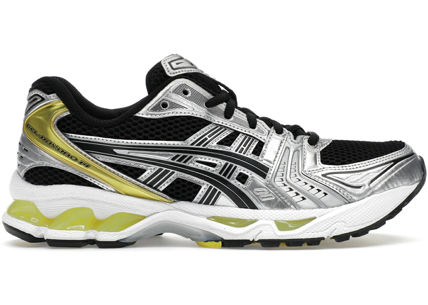 アシックス 黒色 ブラック スニーカー メンズ ASICS GEL-KAYANO 14 BLACK LEMON SPARK / BLACK LEMON SPARK