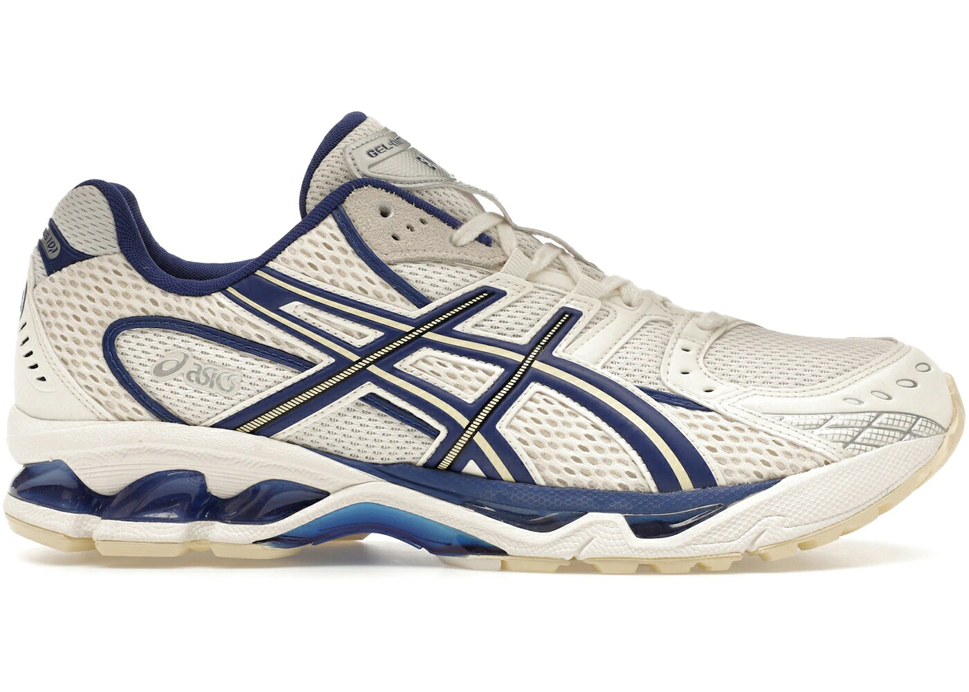 アシックス 白いこと 白いこと 青味 青み 10.1 END. スニーカー メンズ ASICS GEL-NIMBUS MILK / SNOW WHITE SODALITE BLUE