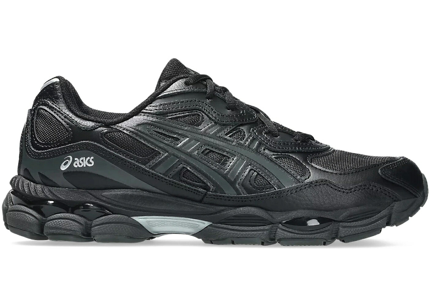 アシックス 黒色 ブラック スニーカー メンズ ASICS GEL-NYC BLACK / BLACK BLACK