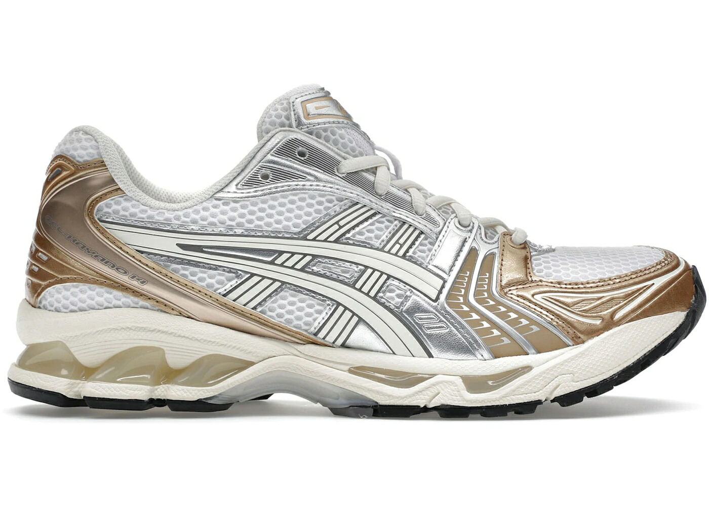 アシックス オリンピック 白色 ホワイト クリーム スニーカー メンズ ASICS GEL-KAYANO 14 OLYMPIC MEDALS / WHITE CREAM