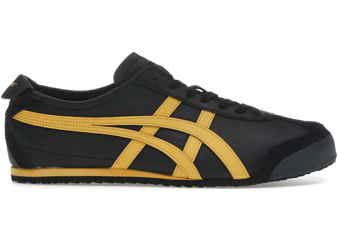 アシックス メキシコ合衆国 黒いこと 黒いこと 黄味がかった 黄色 オニツカタイガー スニーカー メンズ ASICS ONITSUKA TIGER MEXICO 66 BLACK YELLOW / BLACK YELLOW