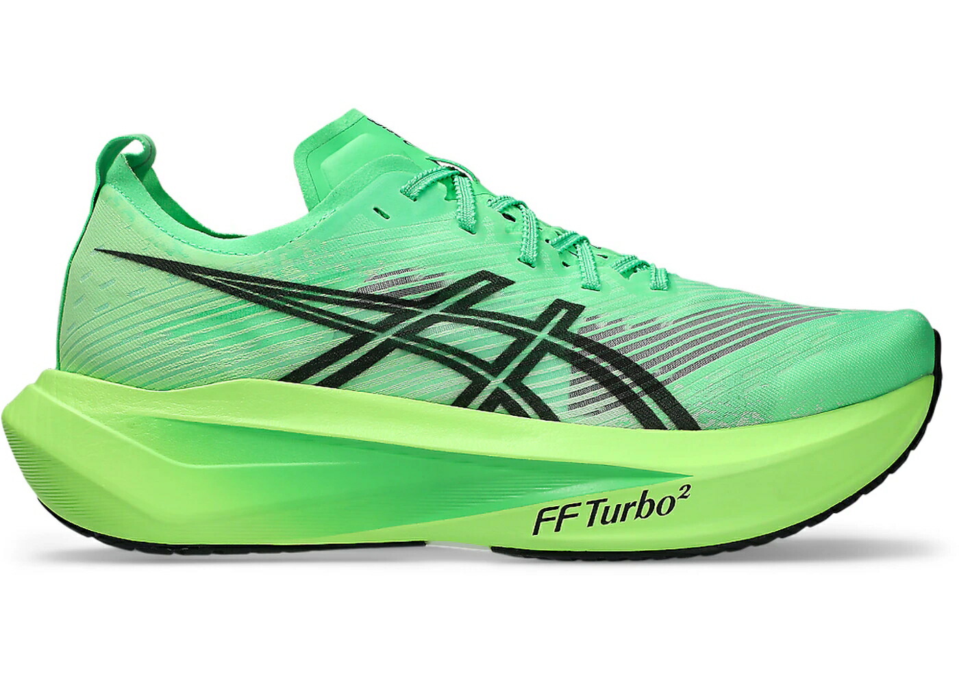 アシックス 緑 グリーン 黒色 ブラック スニーカー メンズ ASICS MEGABLAST VITAL GREEN BLACK / VITAL GREEN BLACK