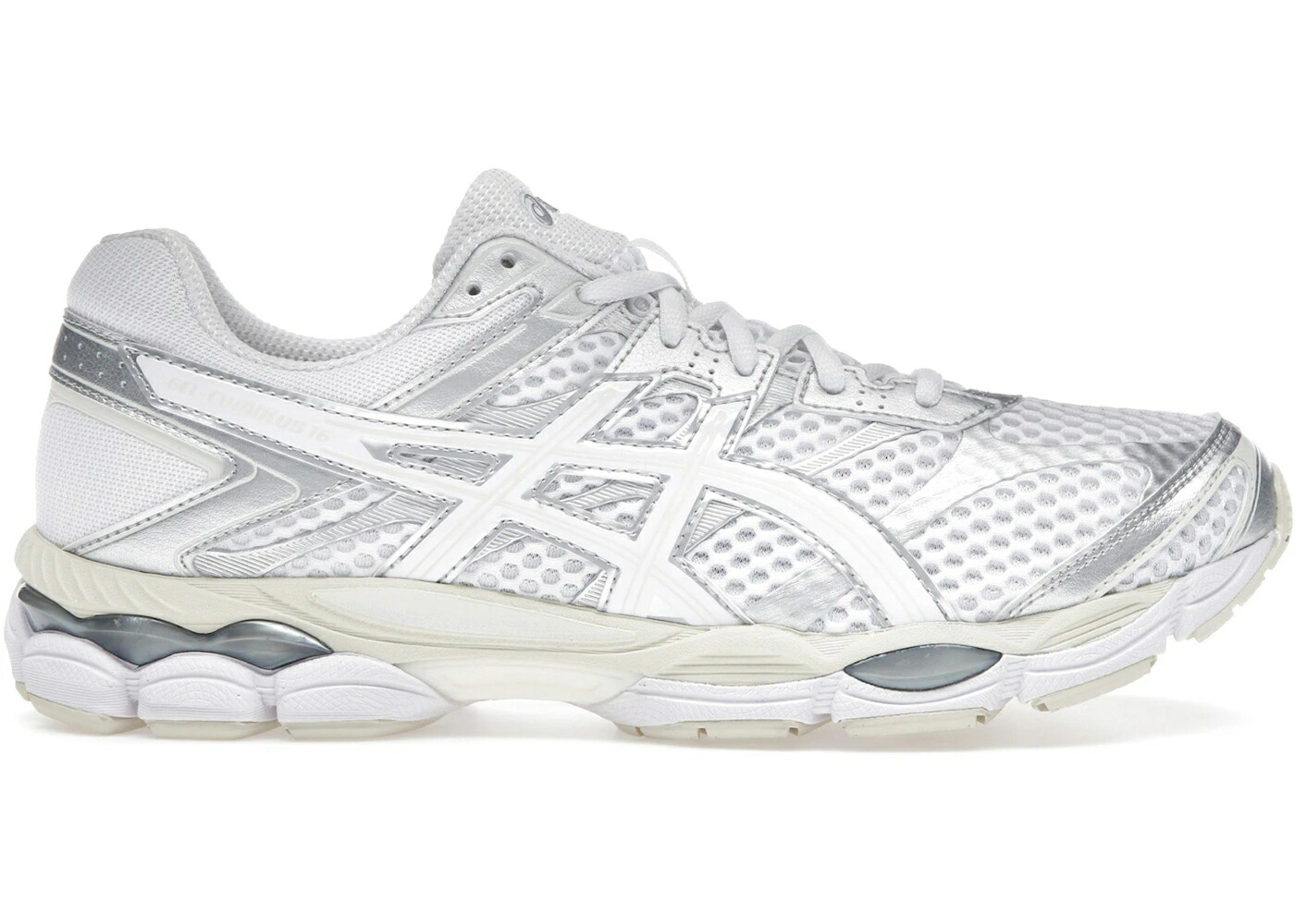 アシックス 白色 ホワイト スニーカー メンズ ASICS GEL-CUMULUS 16 WHITE / WHITE WHITE