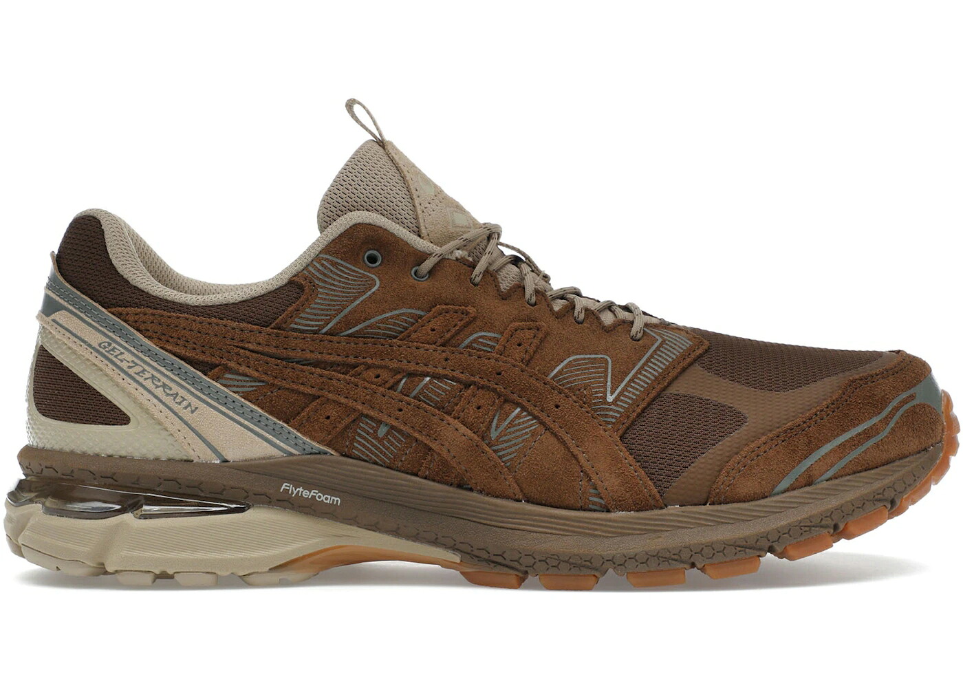 アシックス ゴアテックス 赤銅色 赤銅色 スニーカー メンズ ASICS GEL-TERRAIN GORE-TEX NONNATIVE / BROWN STORM TAN