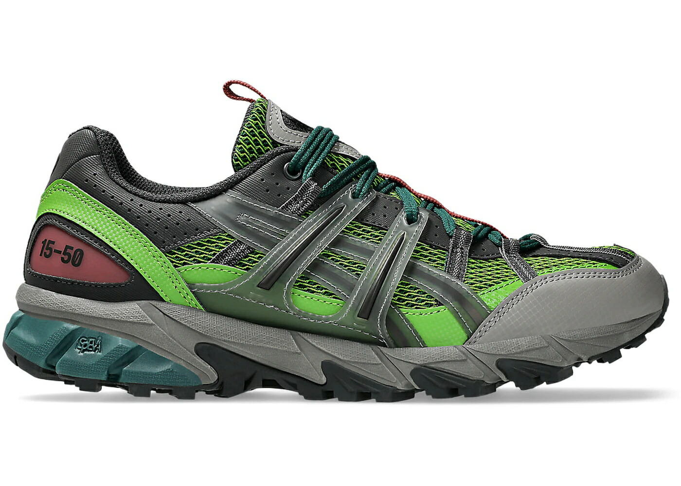 アシックス 緑 緑であること 薄墨色 薄墨色 スニーカー メンズ ASICS GEL-SONOMA 15-50 PIQUANT GREEN GRAPHITE GREY / PIQUANT GREEN GRAPHITE GREY