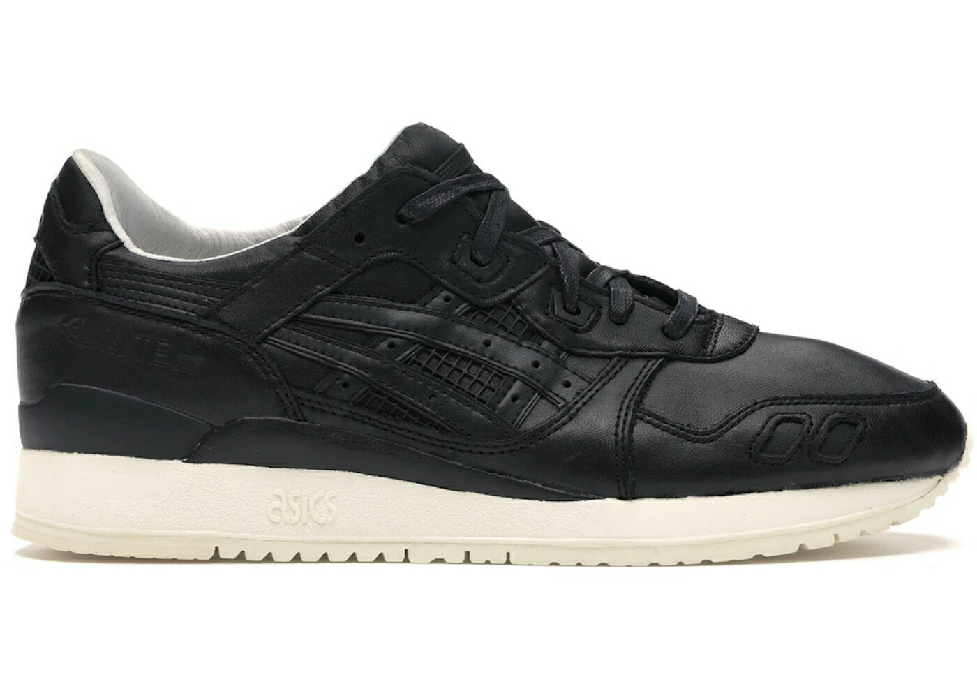 アシックス ゲルライト グランド 黒色 ブラック 白色 ホワイト スニーカー メンズ ASICS GEL-LYTE III KITH GRAND OPENING / BLACK WHITE