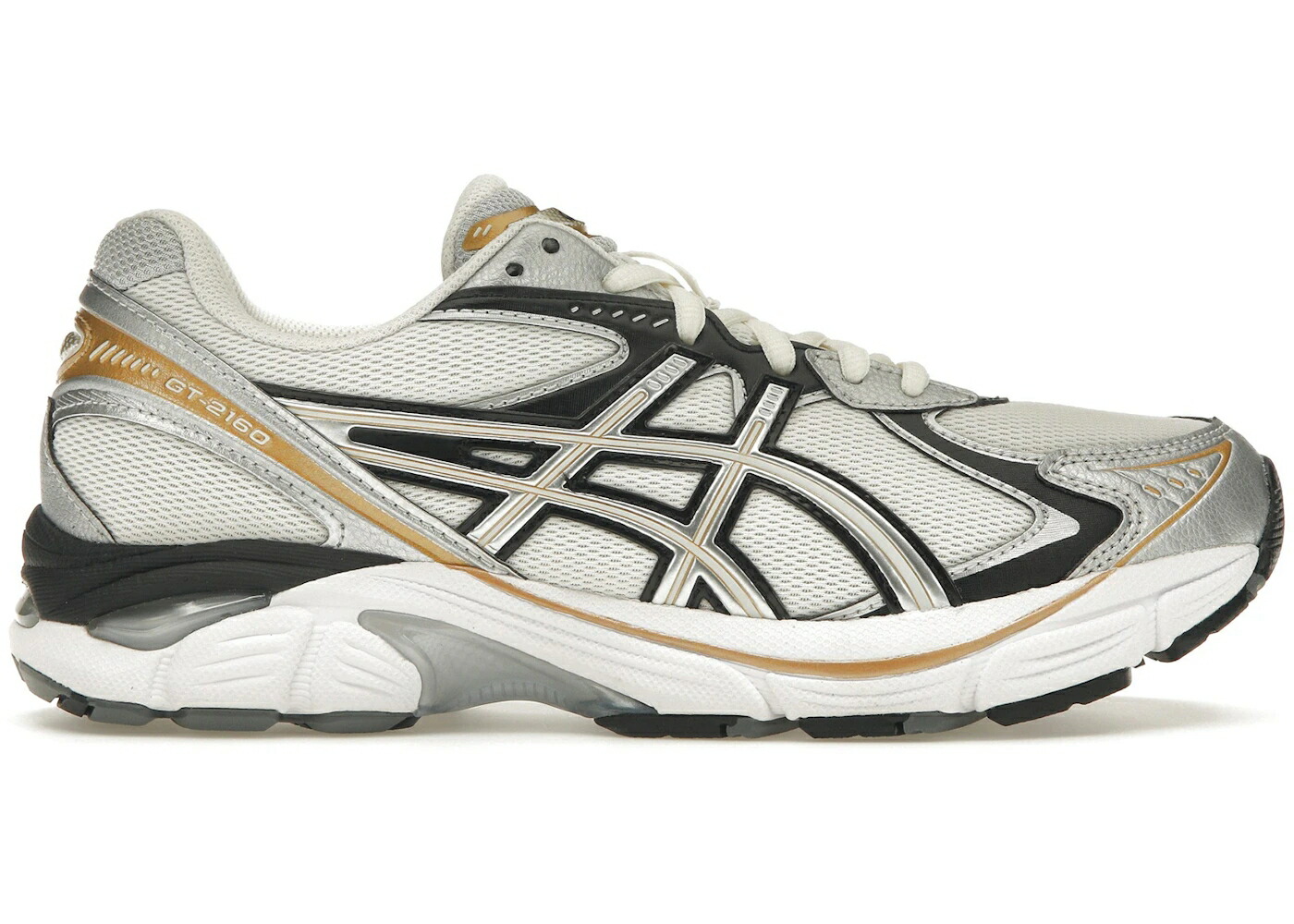 アシックス クリーム ピュア 銀色 シルバー ゴールド スニーカー メンズ ASICS GT-2160 CREAM PURE SILVER GOLD / CREAM PURE SILVER