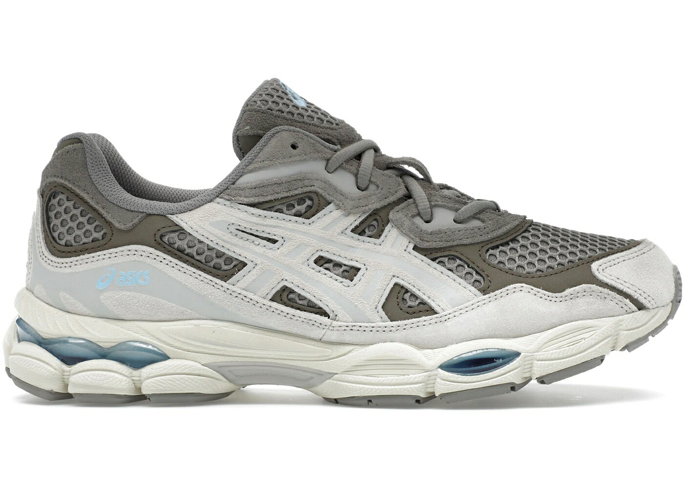 アシックス 薄墨色 薄墨色 皮膚軟化剤 スニーカー メンズ ASICS GEL-NYC STEEPLE GREY CREAM / STEEPLE GREY CREAM