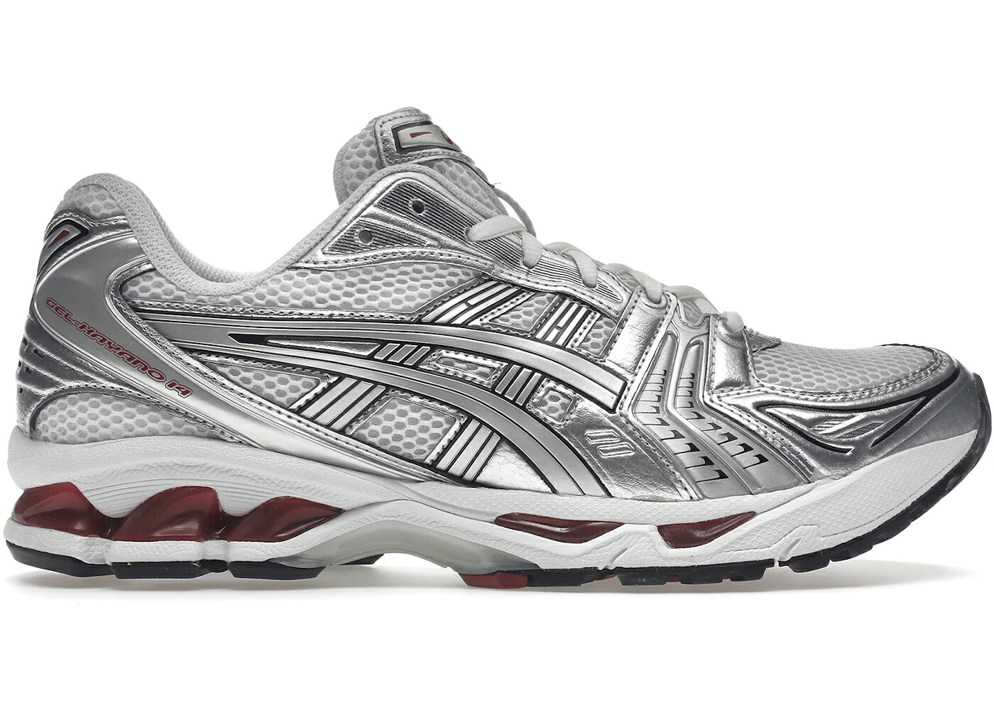 アシックス 白いこと 白いこと 純然たる しろがね色 しろがね色 スニーカー メンズ ASICS GEL-KAYANO 14 WHITE PURE SILVER / WHITE PURE SILVER