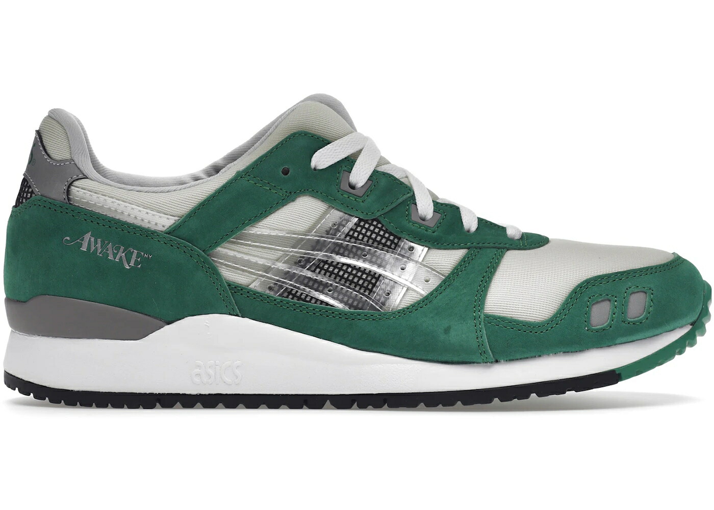 アシックス ゲルライト 緑 グリーン BABY'S スニーカー メンズ ASICS GEL-LYTE III OG AWAKE NY GREEN TAMBOURINE / BABY'S BREATH GREEN TAMBOURINE